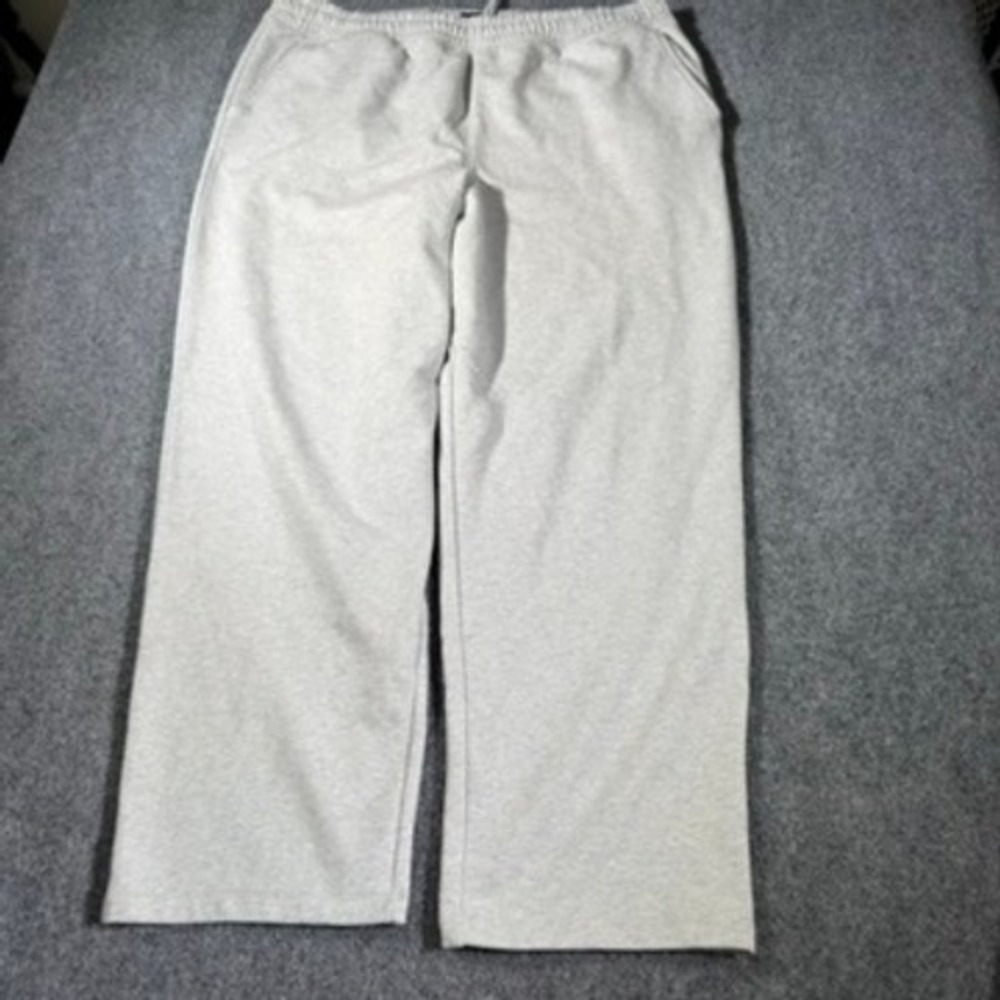 Gap Heavyweight Sweatpants Men XXL Tall Baggy Wide Leg Gray